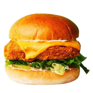 Veggie Chick’n & Cheese (v)