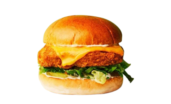 Veggie Chick’n & Cheese (v)