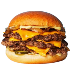 Triple Truffle Cheeseburger