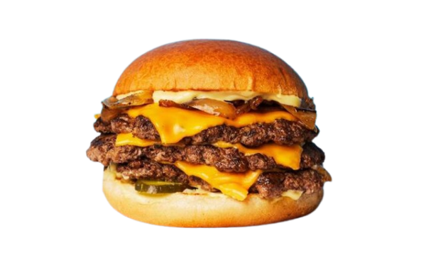 Triple Truffle Cheeseburger